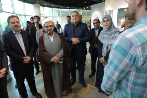 افتتاح نمایشگاه عکس فرش های دستباف حرم مطهر رضوی
