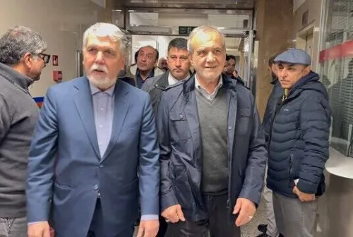 واکنش خانواده امیرخانی به عیادت رئیس جمهوری بعلاوه عکس