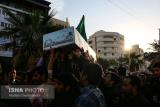 تشییع پیكرهای 25 شهید گمنام دوران دفاع مقدس در هرمزگان